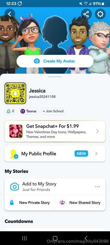 For everyone who followed me on snapchat here is my new one ..