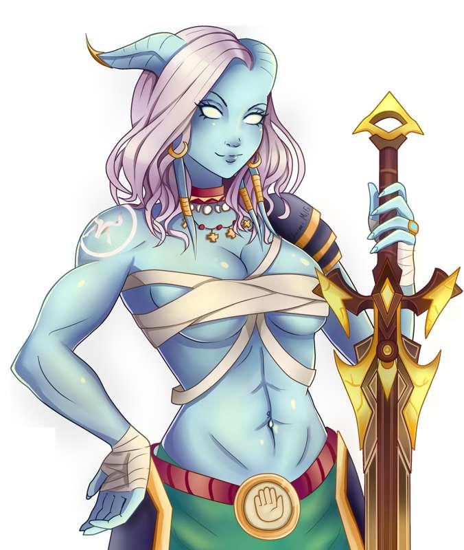 world of warcraft draenei Commission