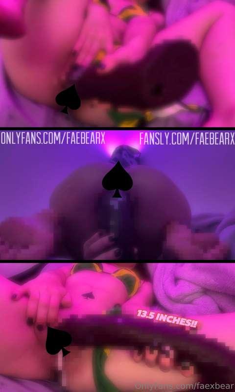 Fucking my tiny body with 13.5 inch BBC while in my bikini....