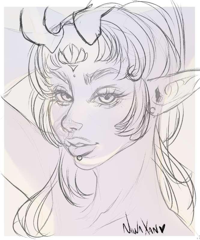 ♥ PRACTICE PORTRAIT | for Gabby