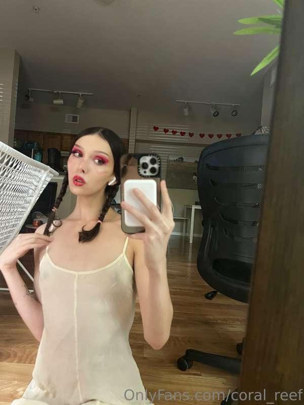 You keep staring at my little tits, I wondered why your dick..