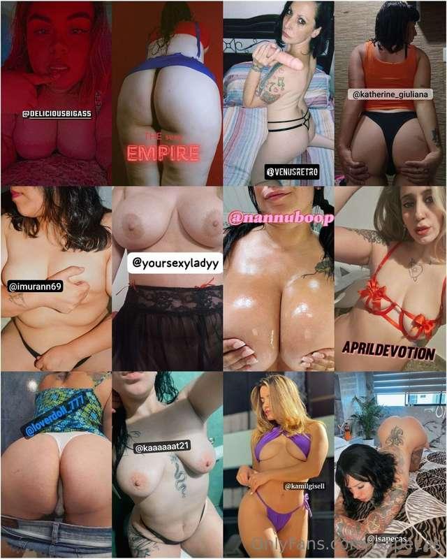 👑 Sexting Queens 👑🩷 @DELICIOUSBIGASS 🩷🌶️ @thesexyempire 🌶️🪐 ..