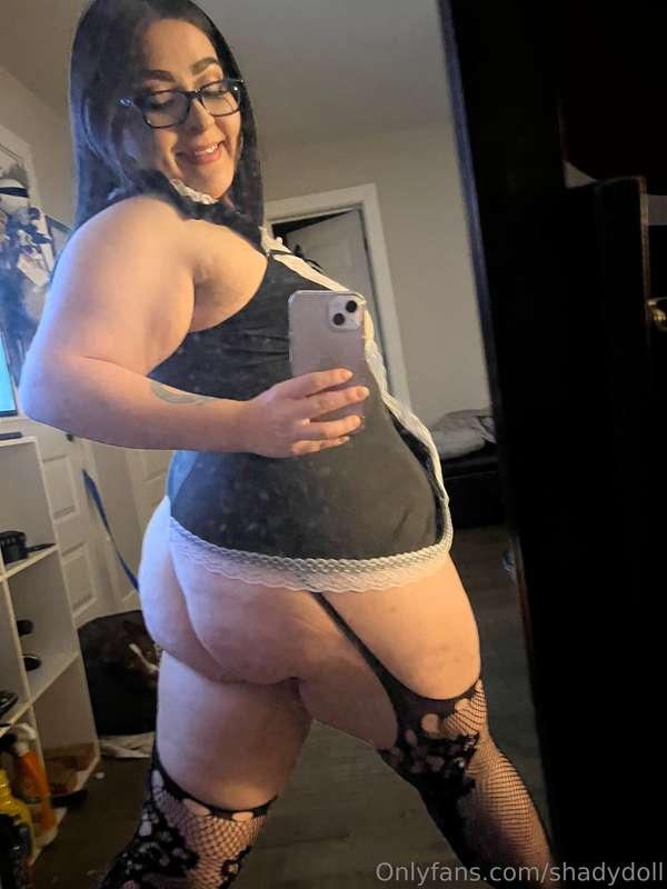 Tip $10 for my show in my maid outfit 🧽🪣