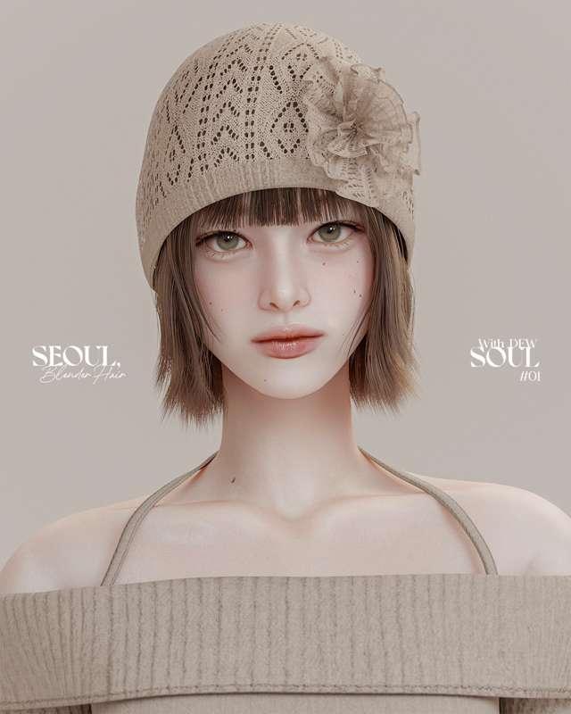 [Blender Ver] Hair #01