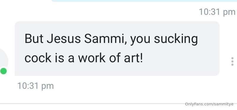 I’m an artist with a 🍆 💦😉