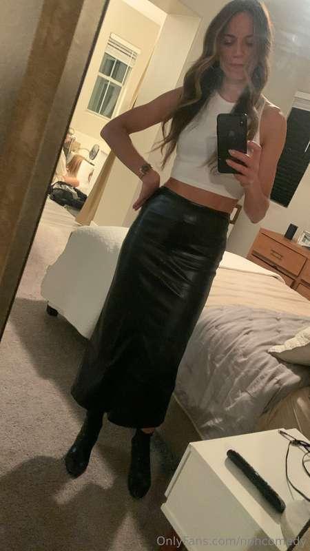 Enjoying Vegas and pleather too much…