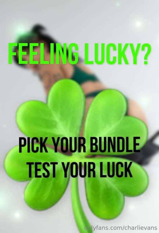 FEELING LUCKY?test your luck by unlocking 1, some or all! gu..