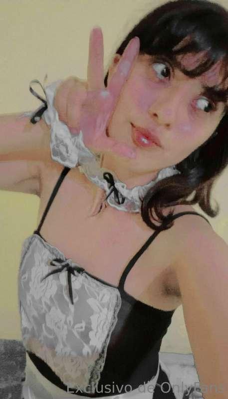 Selfie del trajecito de Maid 🥰