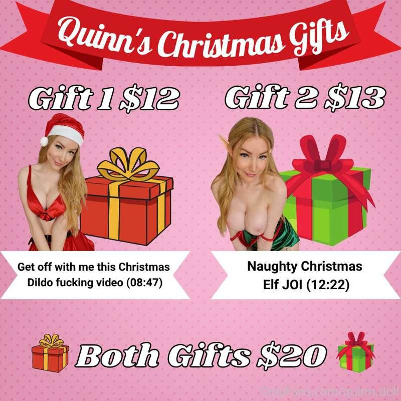 🎁 ***Quinn's Christmas Gifts*** 🎁

Merry Christmas & Happy H..