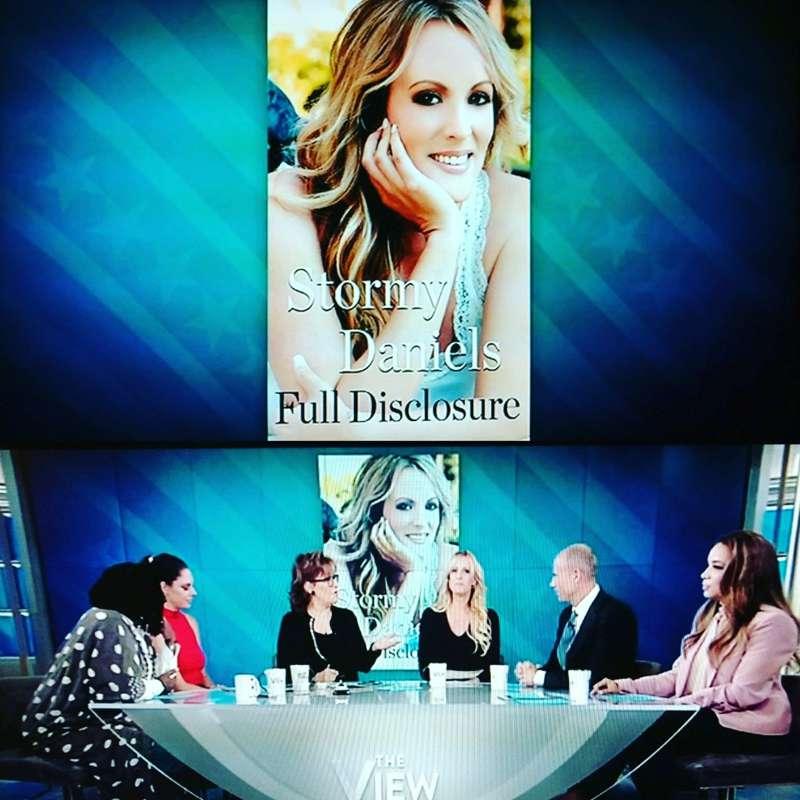 From my appearance on The View