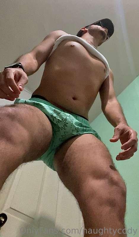I bet you want to see what’s hiding under that short, aren’t..