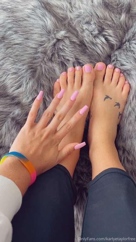 New set 😍😍😍😍 pink nails 😍😍😍