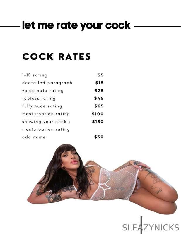 fancy a cock rating love? ♡