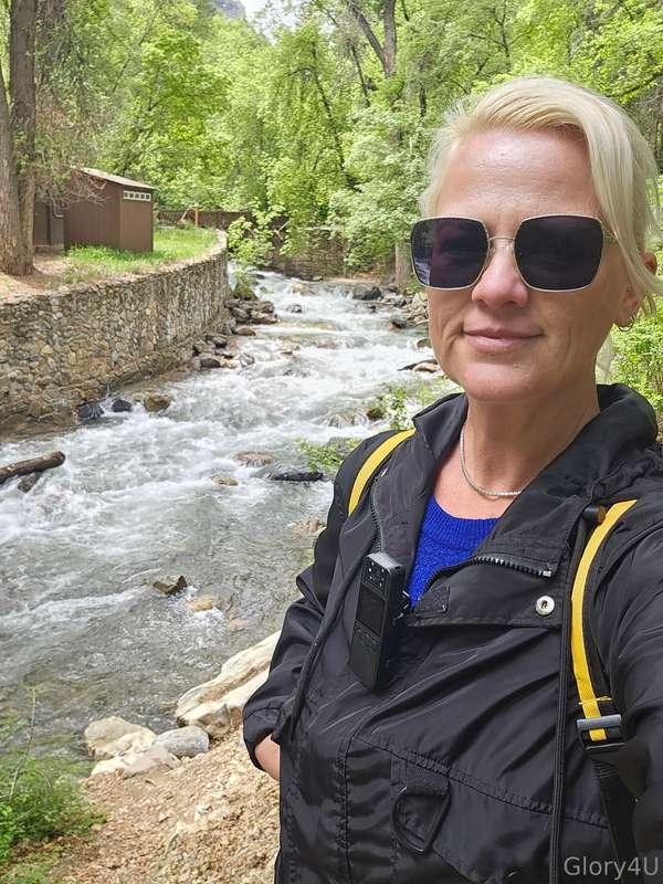 Nice hike with my girl today.. 