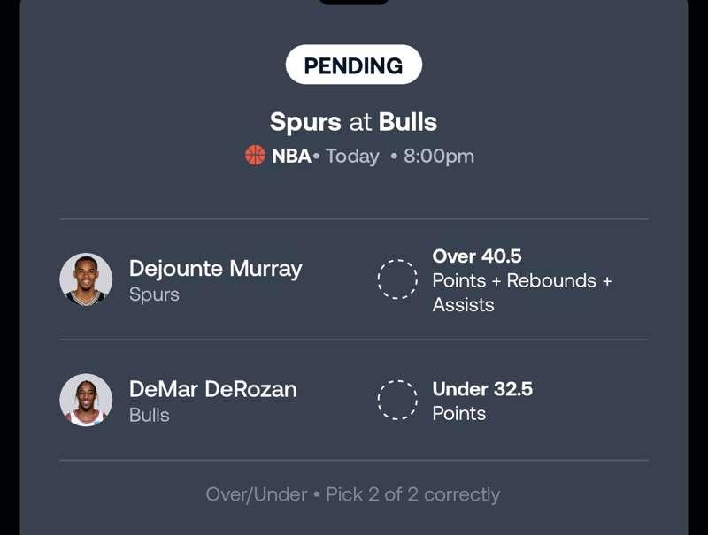 Betcha App and Parlay play 