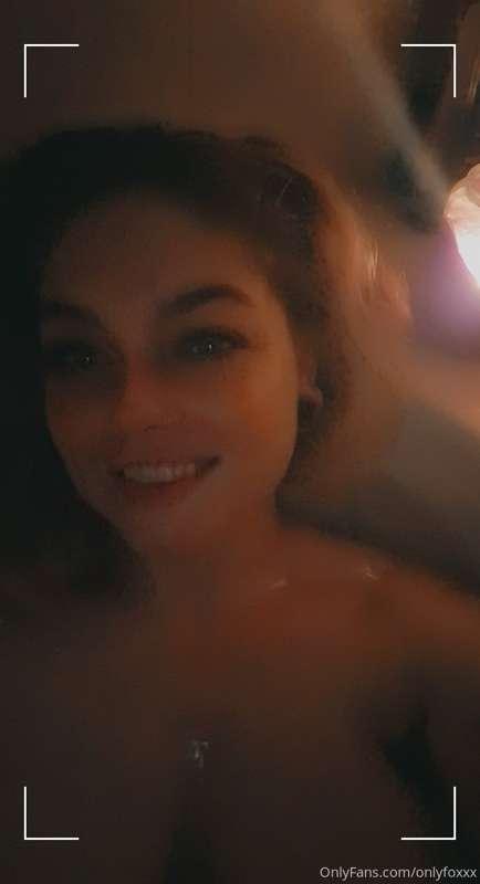 Im in the baff and just wanted to tell you all I love and ap..