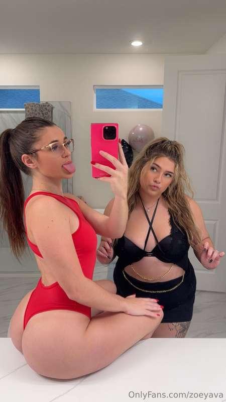 My cousin @taylorraeof & I just made some content 👀go check ..