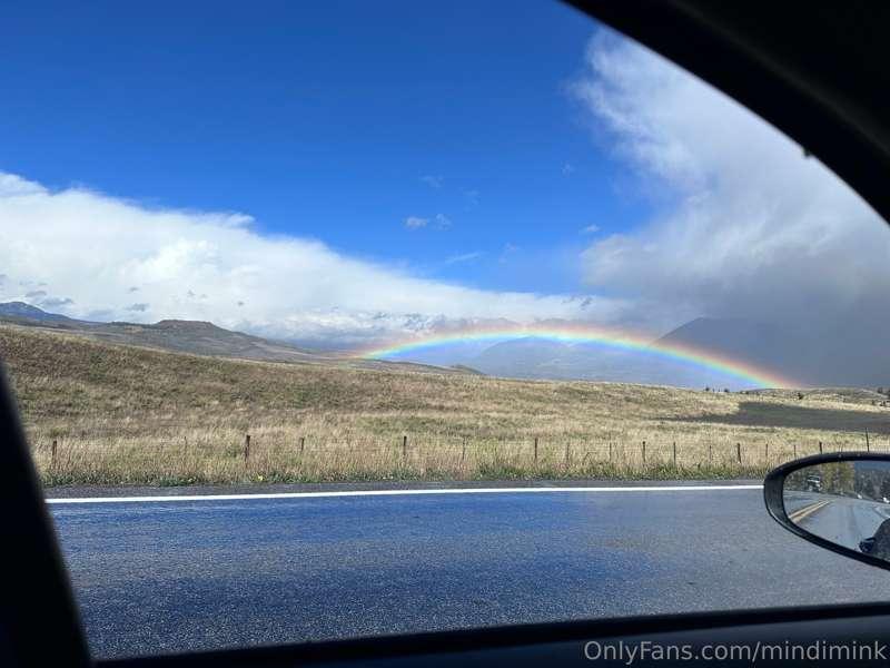 What a day!! Started with a rainbow 🌈 and a hike at Box Cany..