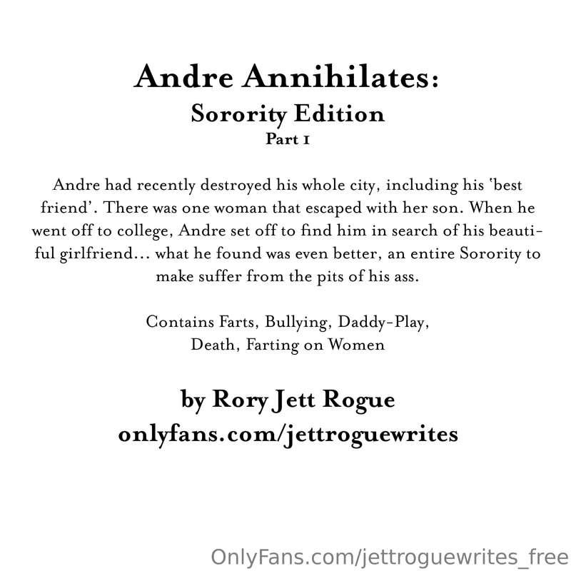 This is an unofficial sequel to the first 'Andre Annihilates..