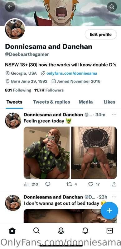 Follow me here on Twitter at Deebearthegamer