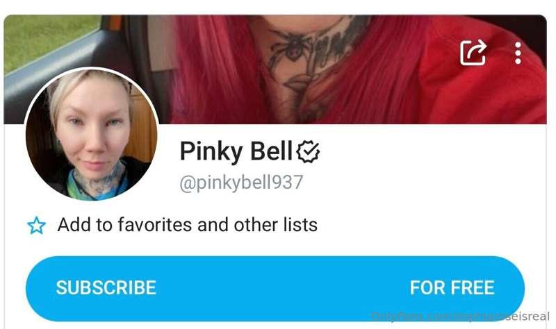 Please follow my bestie: @pinkybell937. She’s brand new, no ..