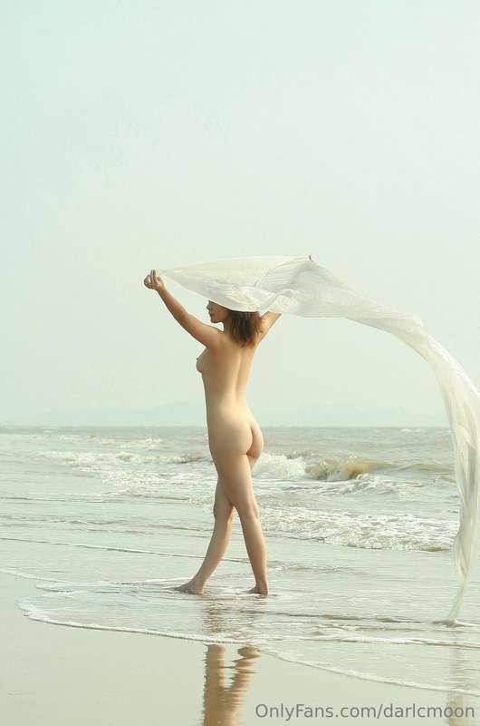 On the beach