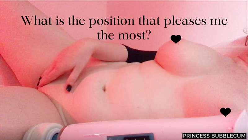 POLLS ARE BACK! 🗳
What is the position that pleases me the m..