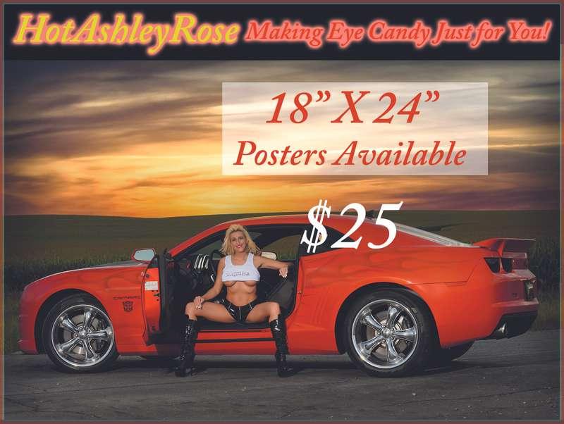NOW AVAILABLE! 18"x24" Posters of HotAshleyRose. Get Yours N..