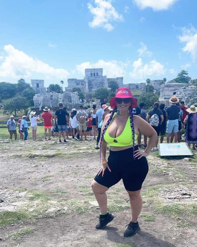 Mayan Ruins Tulum Mexico on vacation 💫🌴☀️