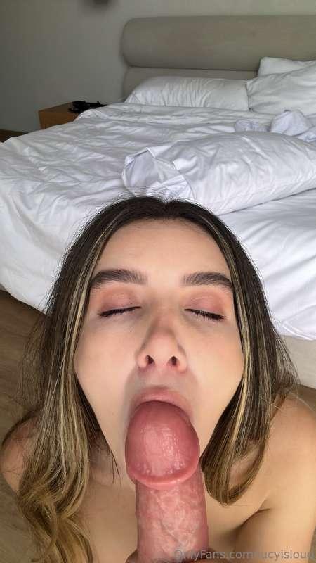 🚨 BRAND NEW SLOPPY BJ ALERT🚨Cum and watch me suck this extra..
