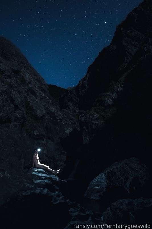 I'm finally starting to feel like I'm getting better again! There is light at the end of the tunnel.... This is another picture of my photo session with an astrophotographer friend of mine. I'm hoping to get him to agree to another nude shoot this summer when the temperatures aren't absolutely freezing anymore.

#outdoors #artistic #nude #naked #nudism #naturism #nature #curvy #butt #girlnextdoor #publicnudity #public #flashing #artisticposes #