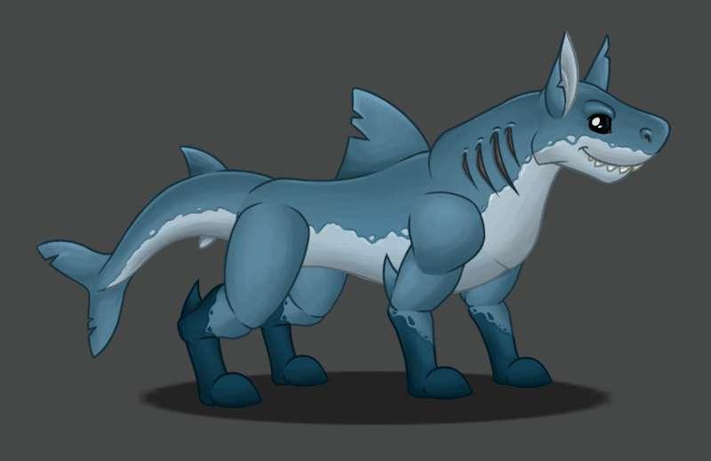 Shark doggo - new custom skin