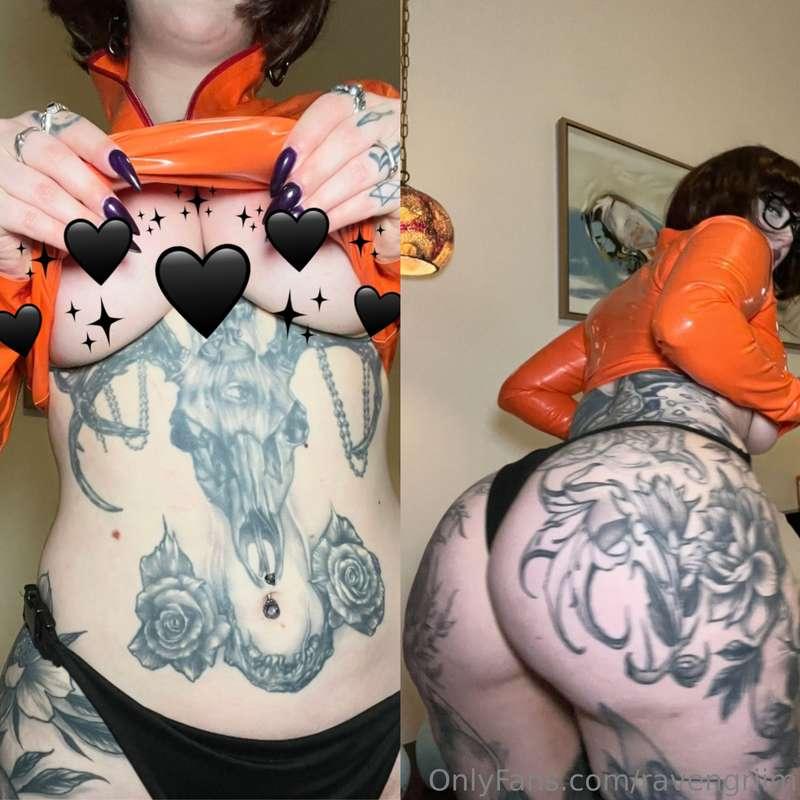 ***🖤LATEX VELMA XXX SHOW🧡***  Jinkies!! I'm feeling hot and ..