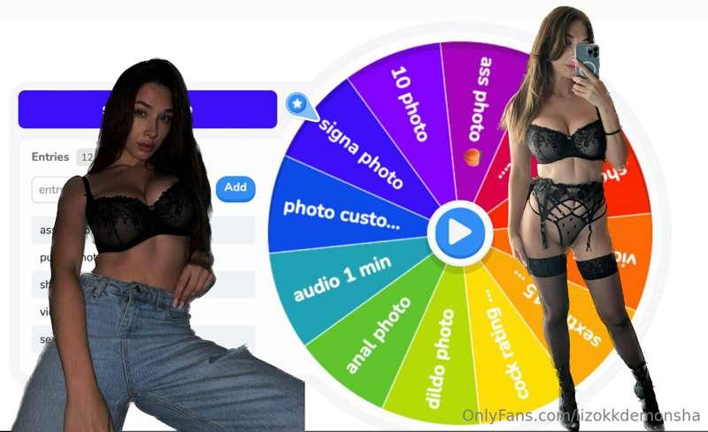 🎁 WHEEL OF FORTUNE 🥰

There are no losers here❤️‍🔥
Ready to ..