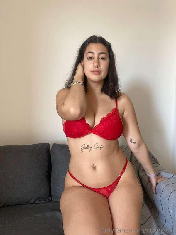 Should I wear this or nothing at all? 🤭❤️
