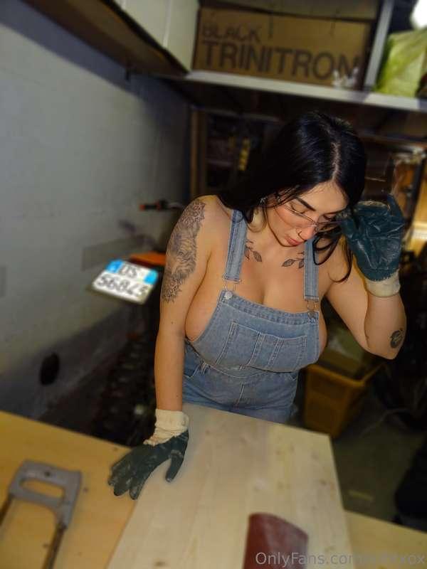 Hard work makes me sweat… who’s volunteering to cool me down..
