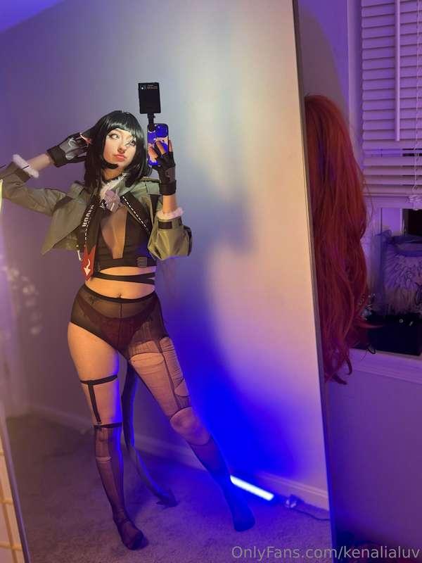 Jane Doe from ZZZ Cosplay!!giantess+ v0re heheh