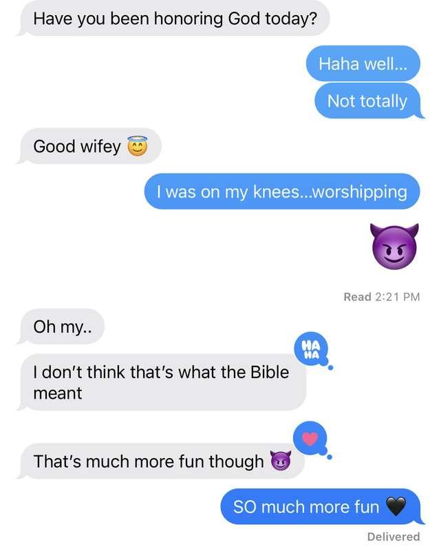 I was once a good Christian woman. My Sundays have changed a..