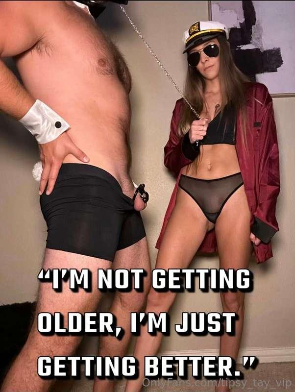 Like a fine wine 🍷 😈