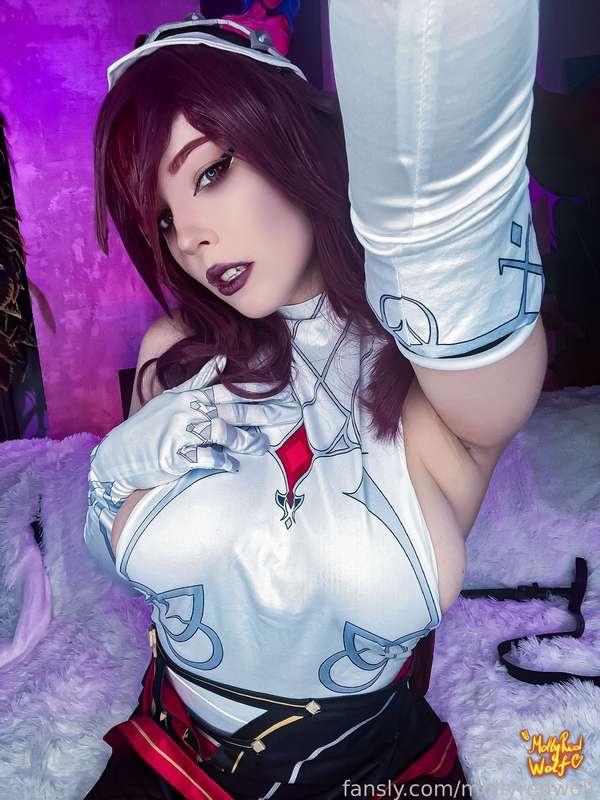 😈 #cosplay #anime #hentai #game #fyp #genshinimpact #boobs