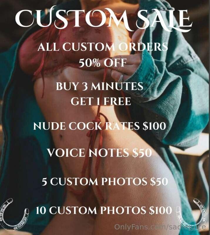 ☀️💦HUGE SUMMER CUSTOMS SALE💦☀️ Up above Mommy has listed pri..