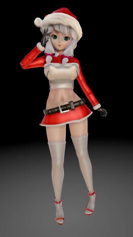 MMD Adult Sagiri Izumi Xmas