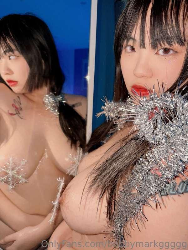 雪花少女的側錄～可以看到雪花飄起來