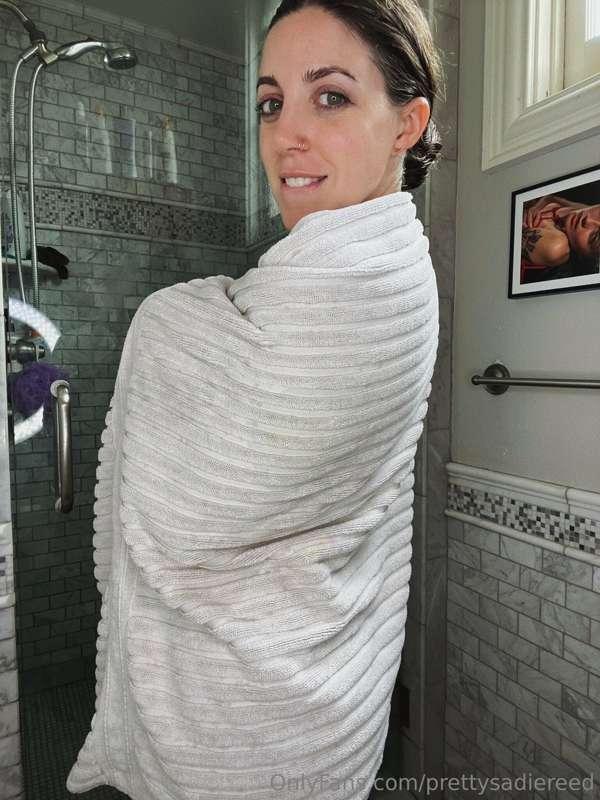 Not the shower I just built, but equally good 💦  This is par..