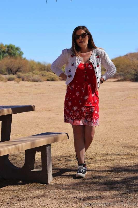 In the desert of AZ, in a dress with no panties. Want to see..
