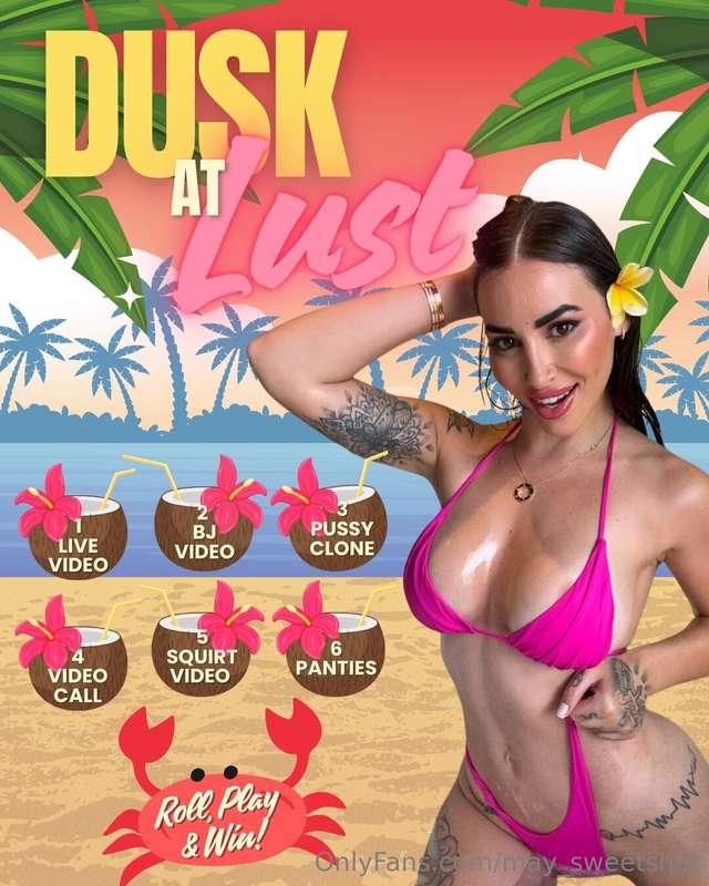 🎲🎲🎲🎲 Dusk at Lust Dice Game 🔥The night is dripping with desi..