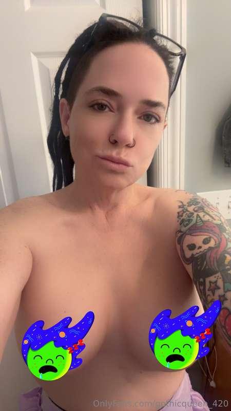 Set of 3 titty Tuesday pics for 03/18/2025