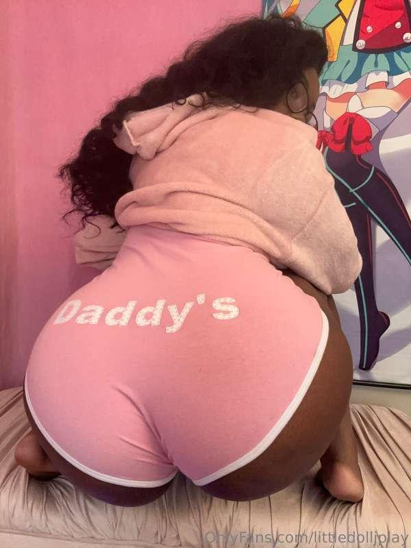 daddy's big booty 🍑