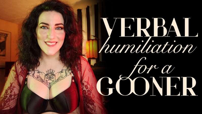 "Verbal Humiliation for a Gooner" Fall under my spell in thi..