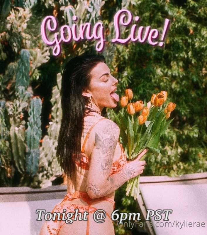 **GOING LIVE TONIGHT @ 6PM PST !!**

You all know how HOT & ..